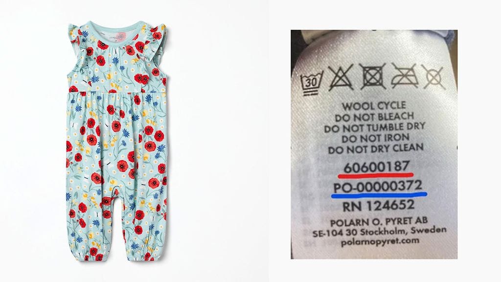Takaisinveto: Lastenvaate, BIJOU Poppy Jumpsuit - Unikko haalari