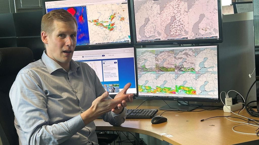 sääennusteet, meteorologi, Ilmatieteen laitos, Ville Siiskonen
