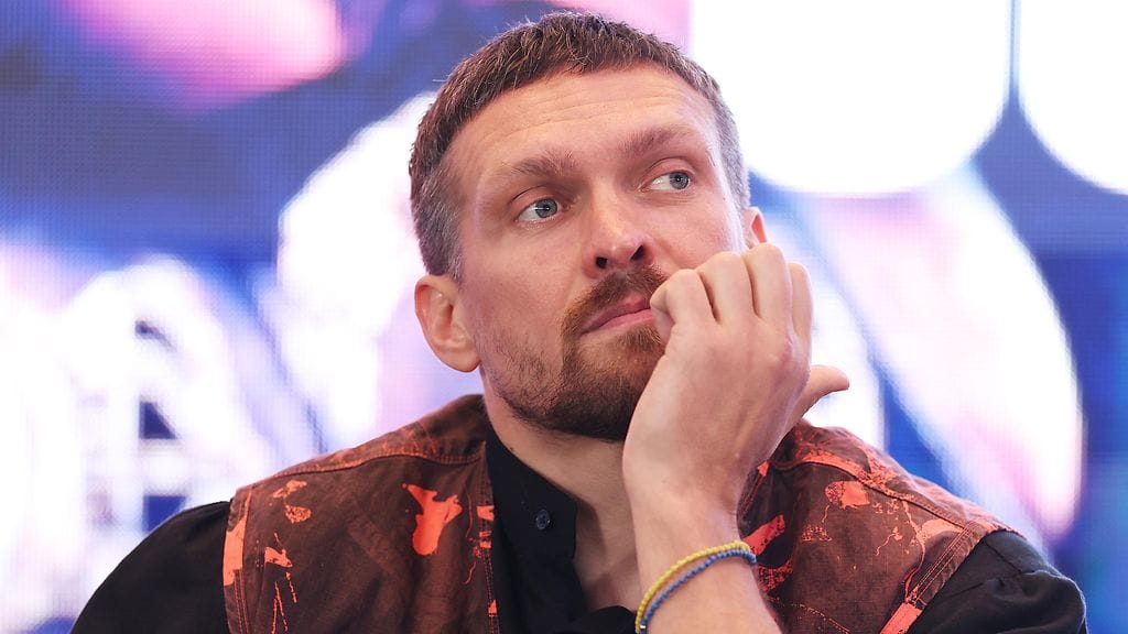 Oleksandr Usyk laittaa taas tappiottoman kehäsaldonsa peliin. Kuva viime huhtikuulta.