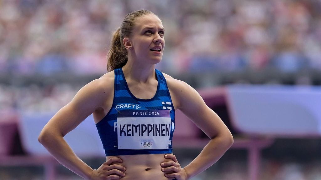 Lotta Kemppinen piti kilpailuaan perusjuoksuna.