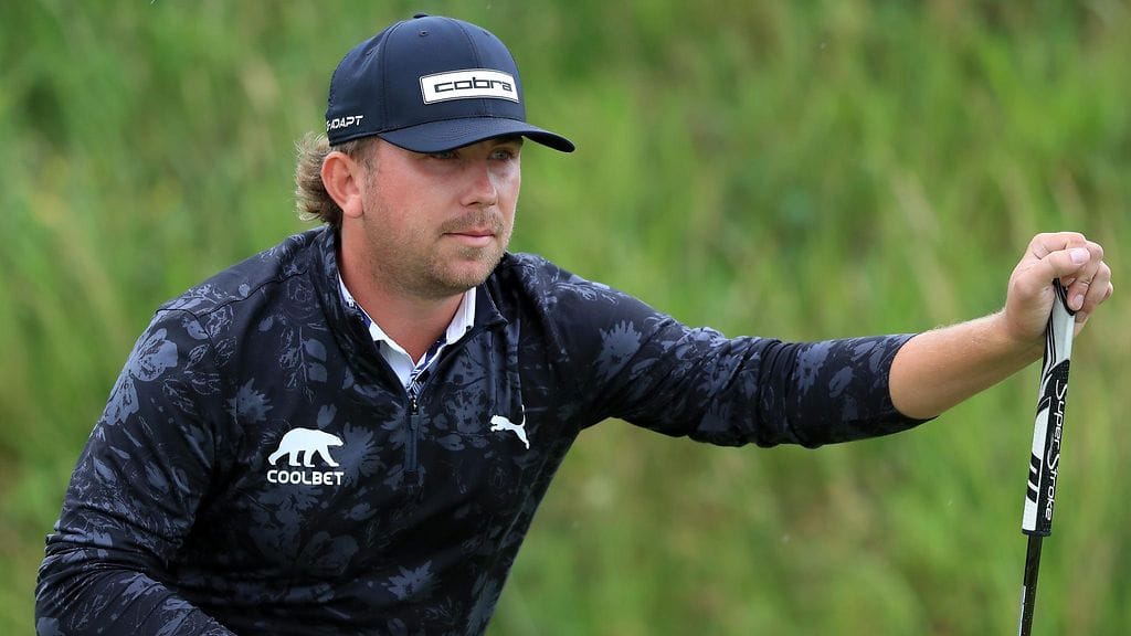 Oliver Lindell, 26, on ensimmäistä kertaa mukana The Open Championshipissä.