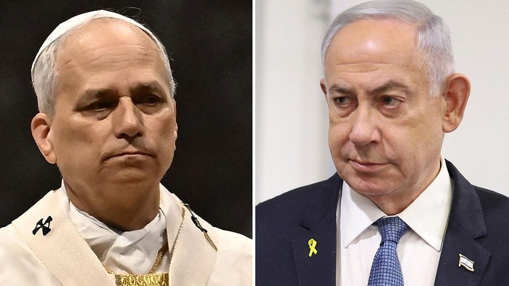 Paavi Leo ja Israelin pääministeri Benjamin Netanjahu kävivät perjantaina puhelinkeskustelun.