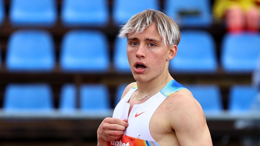 Antti Sainio, 20, juoksi 400 metrin aidoissa uuden Suomen ennätyksen.