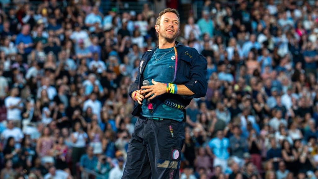 Coldplayn laulaja Chris Martin joutui hämmentävään tilanteeseen.