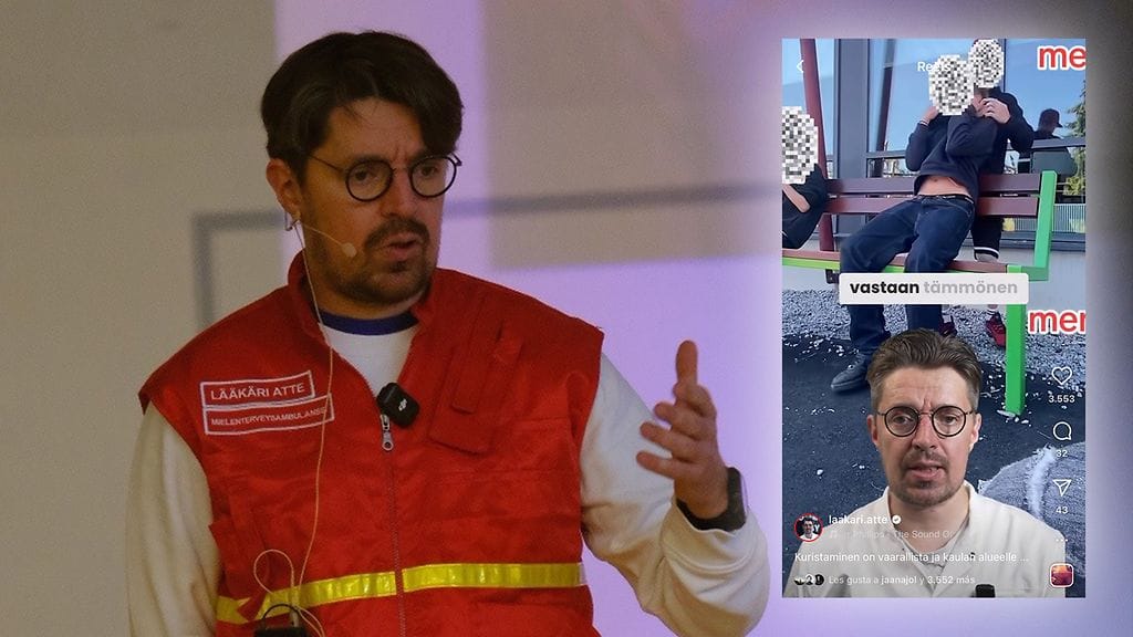 Lääkäri Atte Virolainen kertoo MTV Uutisille, että kuristaminen voi aiheuttaa uhrin kuoleman kymmenissä sekunneissa tai jo sekunneissa.