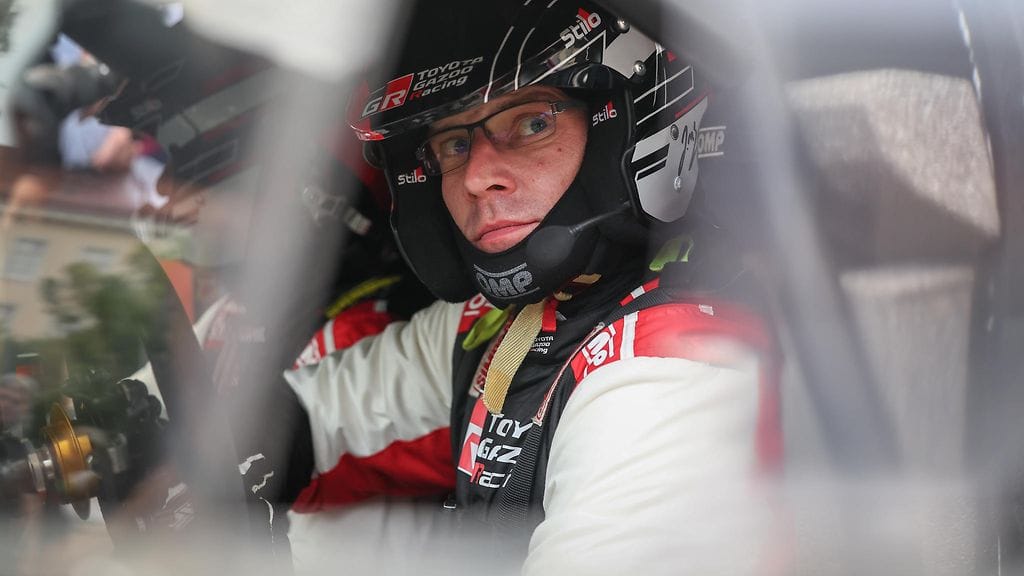 Jari-Matti Latvala oli Suomen MM-rallissa 2023 viides, vaikka oli tuhota tuloksen päätöspäivänä.