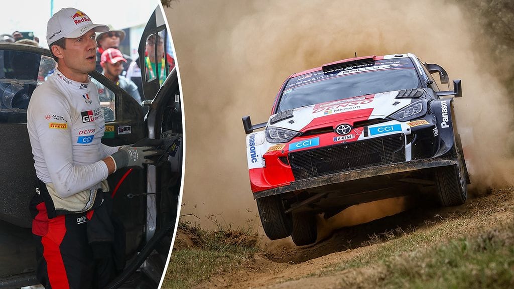 Sébastien Ogier ei sulattanut Kalle Rovanperän hyökkäystä Kenian MM-rallissa 2023.