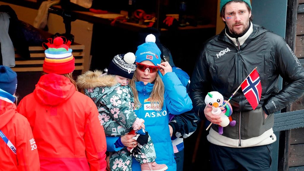 Therese Johaugilla ja Nils Jakob Hoffilla on kaksi vuotta toukokuussa täyttänyt Kristin-tytär.