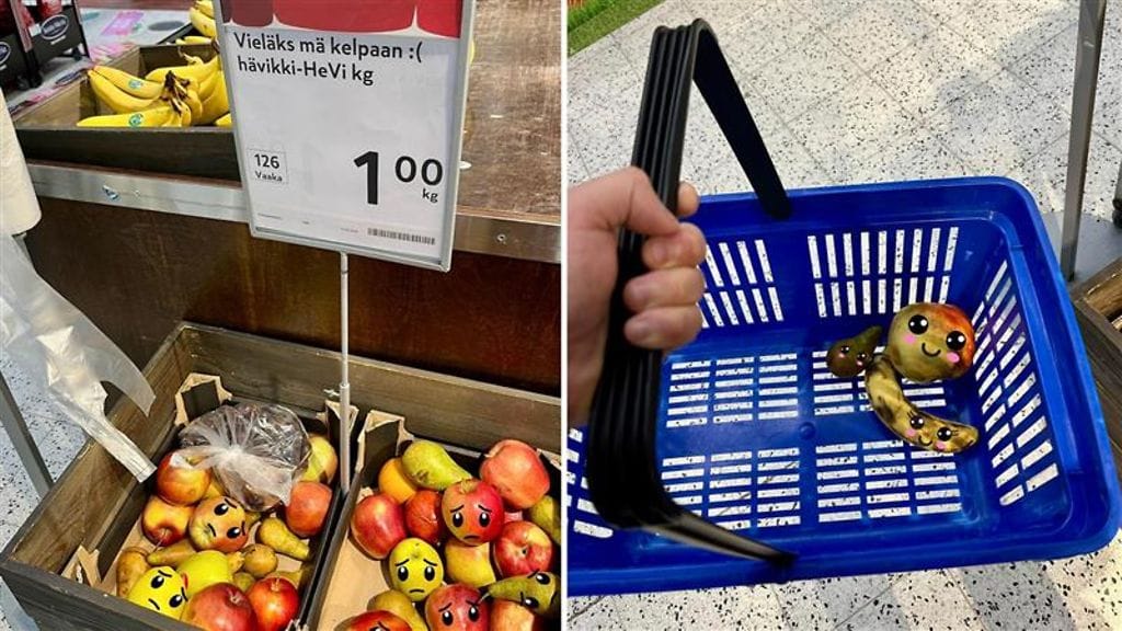 Loimaan K-Citymarketissa keksittiin euron hävikkilaari.