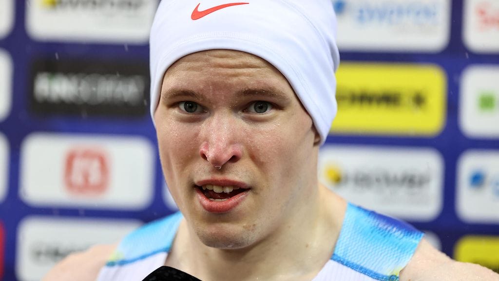 Samuel Purola juoksi 200 metriä aikaan 20,99.