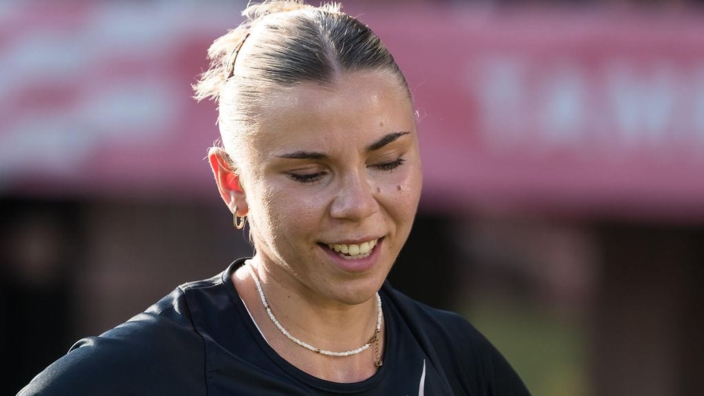 Taika Koilahti oli suhteellisen tyytyvänen hyppyihinsä Tampereella.