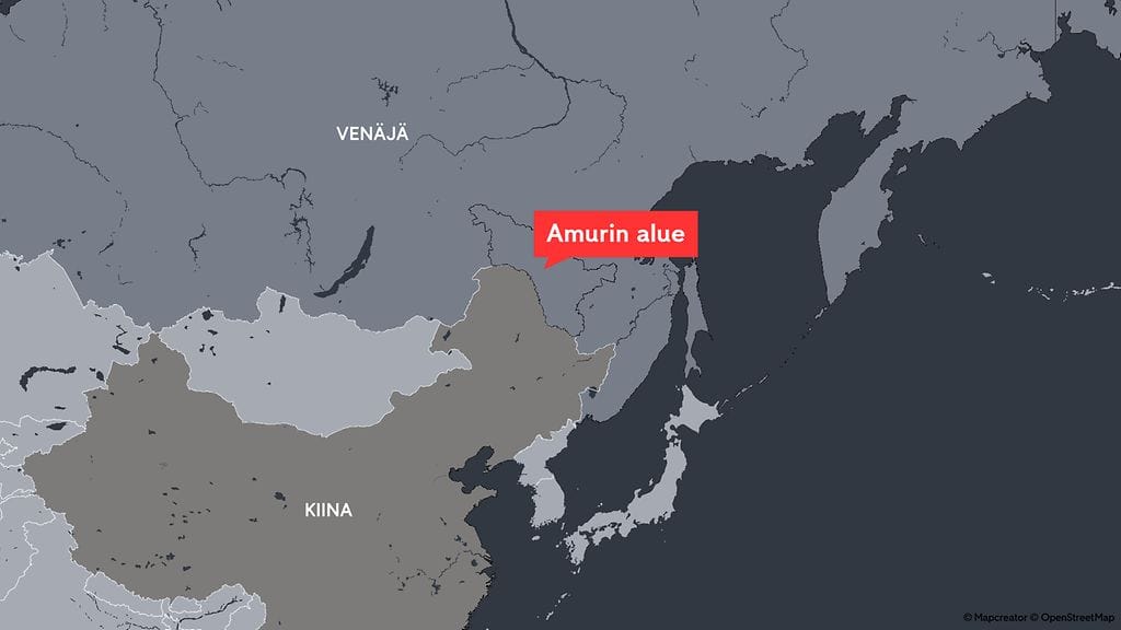 2407 amurin alue, kartta