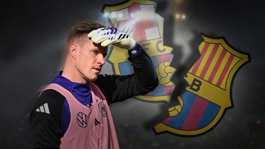 Marc-Andre ter Stegenin (kuvassa) ja FC Barcelonan välillä kuohuu.