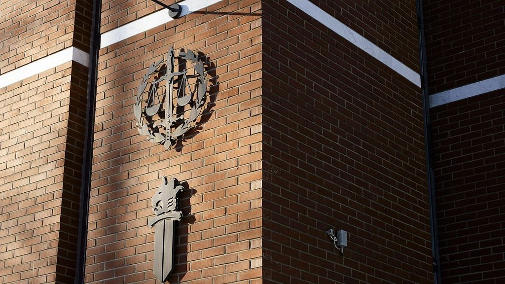 Kuvituskuva. Ulkokuvaa pääpoliisiasemasta Kuopiossa 5. maaliskuuta 2024.