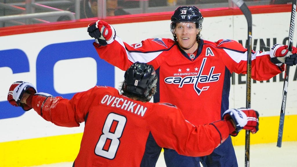 Nicklas Bäckström muodosti Washington Capitalsissa ikonisen duon Aleksandr Ovetshkinin kanssa.