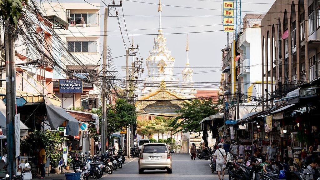 Ampuminen tapahtui lähellä suosittua turistikohdetta Bangkokissa. Kuvituskuva.