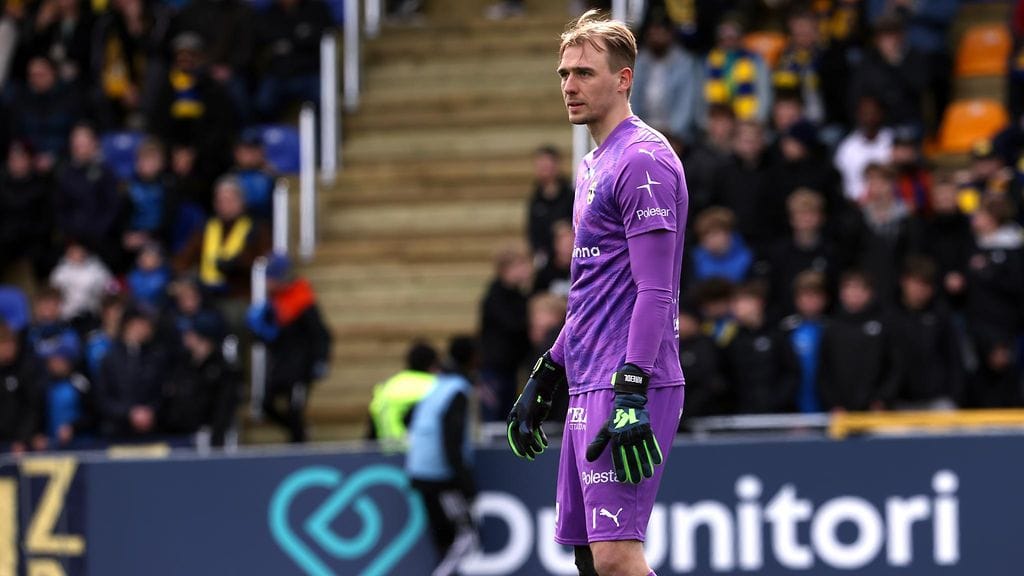 KuPSin ykkösvahti Johannes Kreidl, 29, on sivussa joukkueensa tärkeästä europelistä.