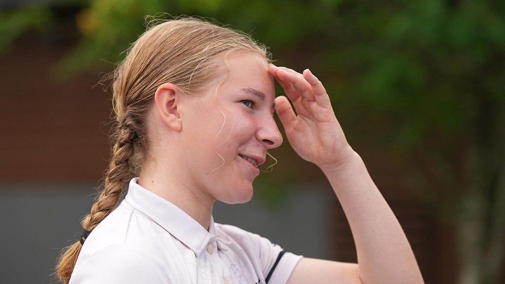 Iida Lehtomäki on kahden kierroksen jälkeen toisena frisbeegolfin MM-kisoissa.