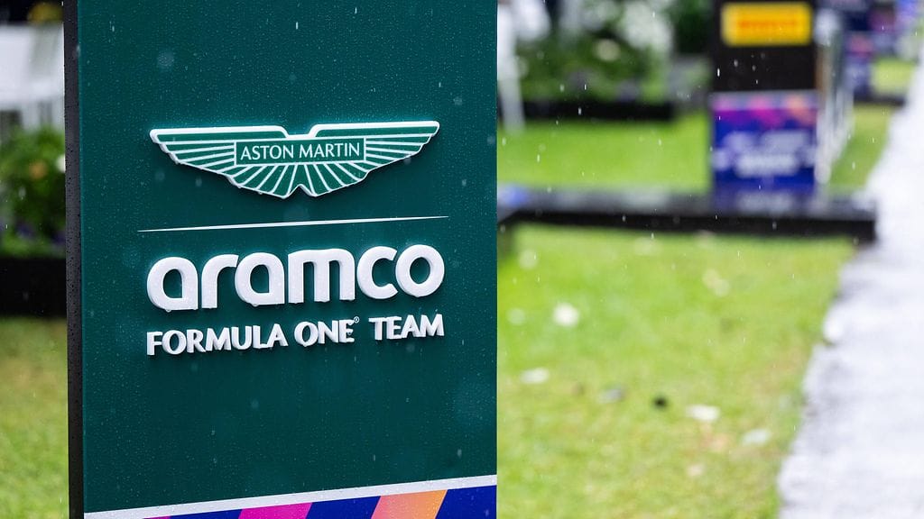 F1-talli Aston Martin.