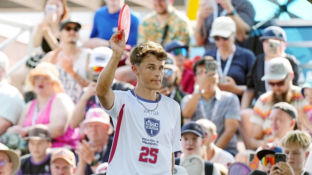 Niklas Anttilan kierros oli rataennätys noin puolen tunnin ajan.