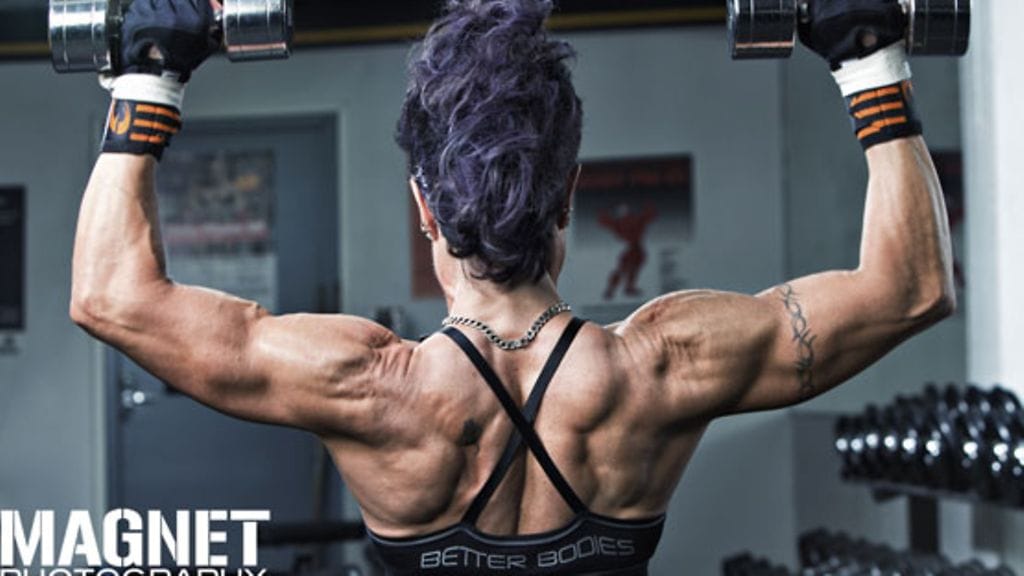 Kirsin kroppa on rautaisessa kunnossa.