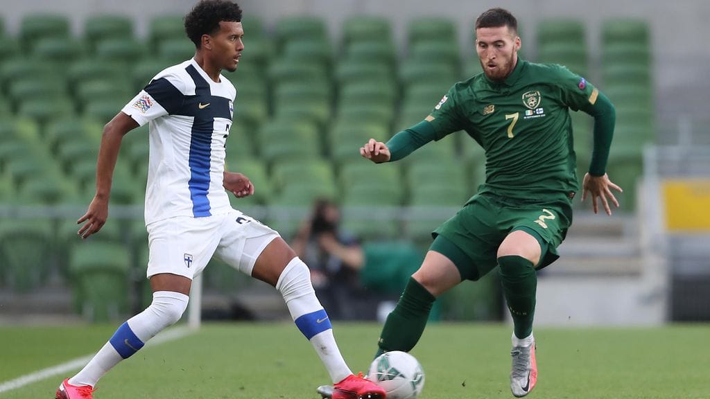 Puolustaja Niko Hämäläinen on pelannut 12 A-maaottelua Suomen paidassa.