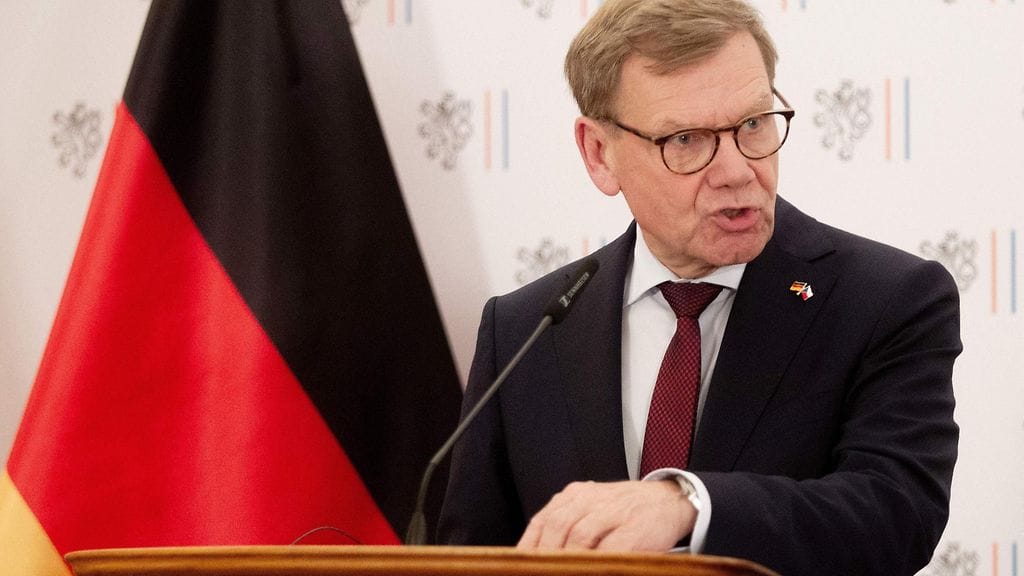 Kuvituskuva. Israelissa ja Palestiinan Länsirannalla vierailulla oleva Saksan ulkoministeri Johann Wadephul toppuutteli perjantaina aiempia puheitaan.