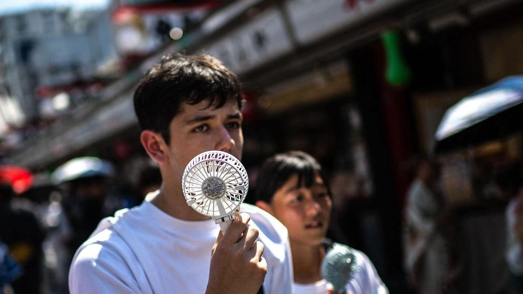 Heinäkuu oli Japanin mittaushistorian lämpimin.