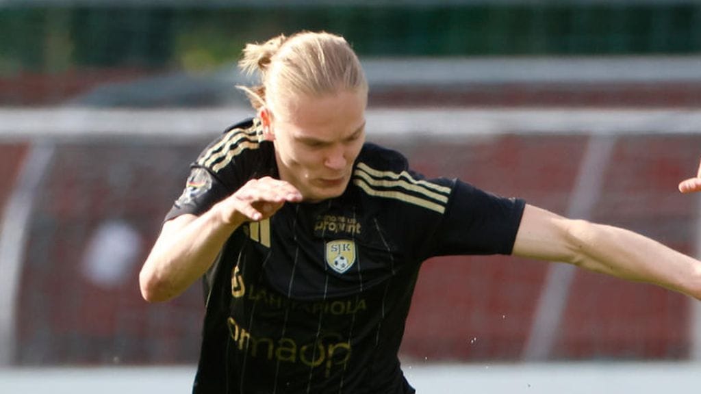 Kasper Paananen teki jo kauden yhdeksännen maalinsa SJK:lle.