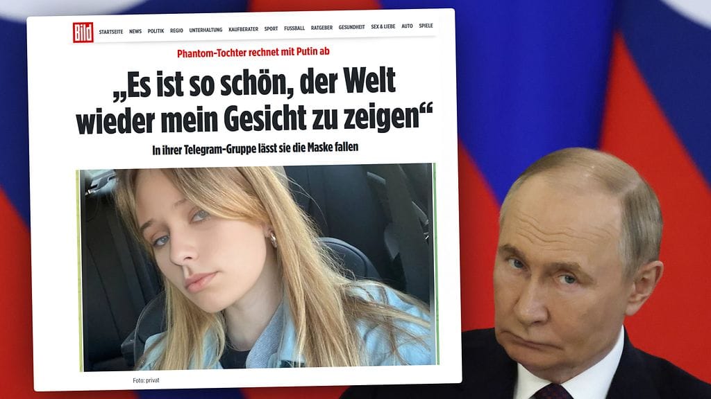 Putinin tytär Bild revinnäinen