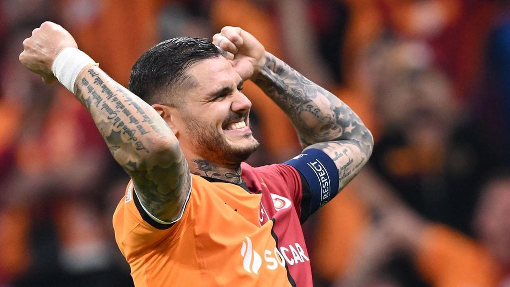 Mauro Icardi tunnetaan kiistanalaisena jalkapalloilijana.