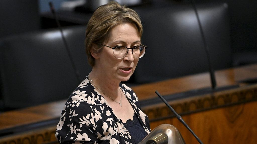 Kristillisdemokraattien puheenjohtaja Sari Essayah.