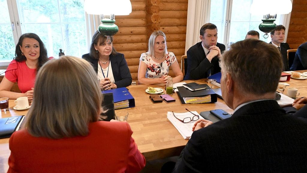 Valtiovarainministeri Riikka Purra esitteli budjettiehdotustaan keskiviikkona.