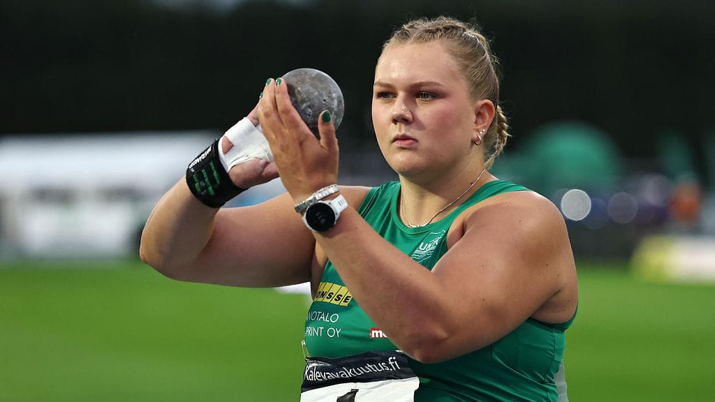 Emilia Kangas työnsi Suomen kaikkien aikojen listalla kolmanneksi.