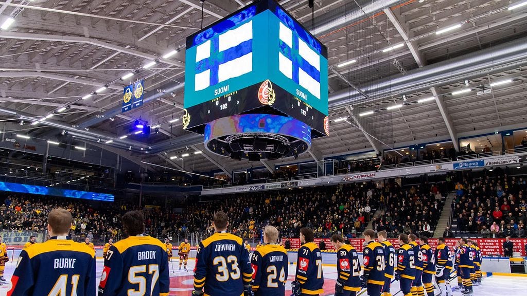 Kuvituskuva Lukon CHL-ottelusta.