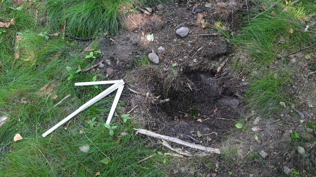 Varkaat iskivät viikinkihautoihin Liedossa (2)