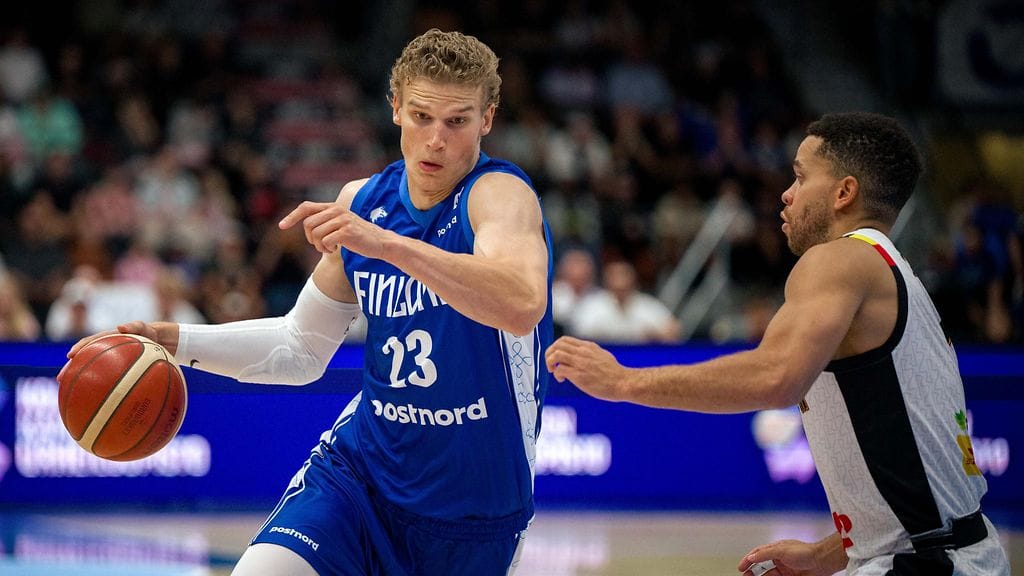 Lauri Markkanen heitti ennätykselliset 48 pistettä maaottelussa Belgiaa vastaan.