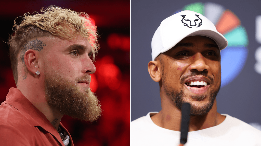 Jake Paul (vas.) on vahvasti tyrkyllä Anthony Joshuan vastustajaksi.