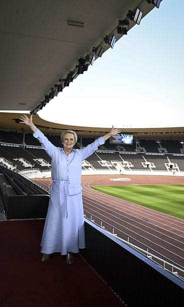 Katri Helena stadion lehtikuva 11.08