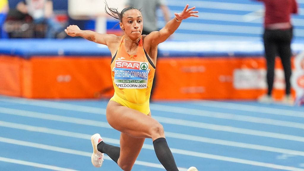 Ana Peleteiro kolmiloikka halli-EM