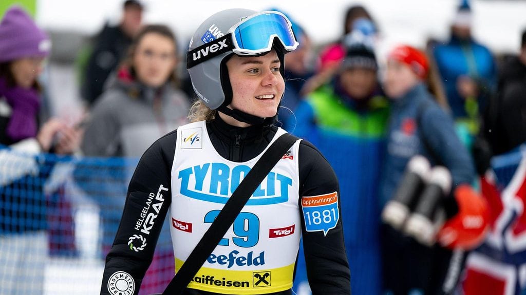 Marte Leinan Lund on voittanut urallaan MM-pronssia yhdistetyssä.