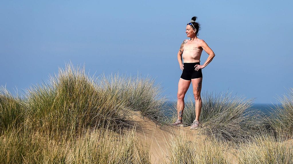 Louise Bernadette Butcher kuvattuna huhtikuun alussa.