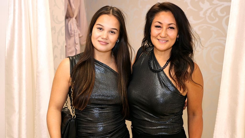 Mai-tytär ja Noriko Salo lokakuussa 2023.