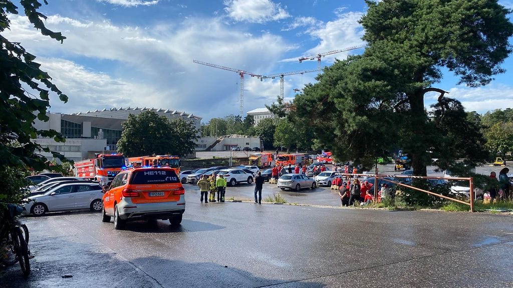 OMA Helsingin jäähalli ammoniakkivuoto