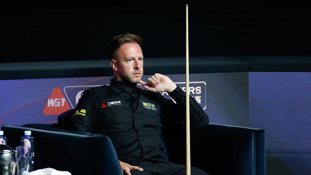 Judd Trump turnauksessa Kiinassa viime heinäkuussa.