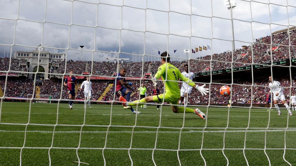 Kuva viime kevään El Classicosta eli FC Barcelonan ja Real Madridin ottelusta.