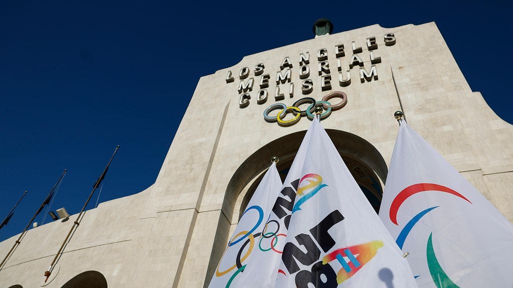 Los Angelesin vuoden 2028 kesäolympialaisten kisapaikoille tulevat sponsorinimet.