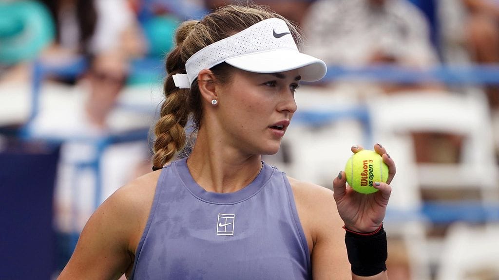 Anna Kalinskaja on WTA-rankingissa sijalla 34.