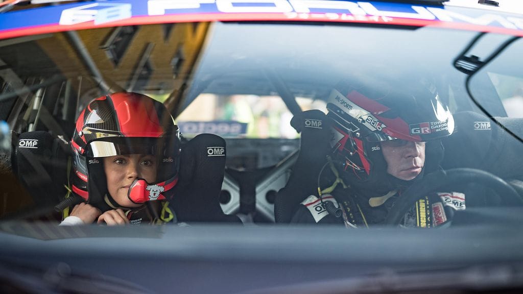 Janni Hussin ja Jari-Matti Latvalan autokunta säväytti hiljattain myös Suomen MM-rallissa.