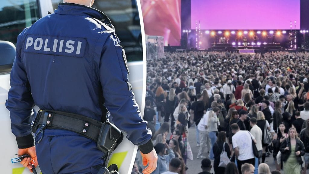 Poliisi puuttui festivaaleilla huumeidenkäyttöön sekä väkivaltatilanteisiin. Kuvituskuva.